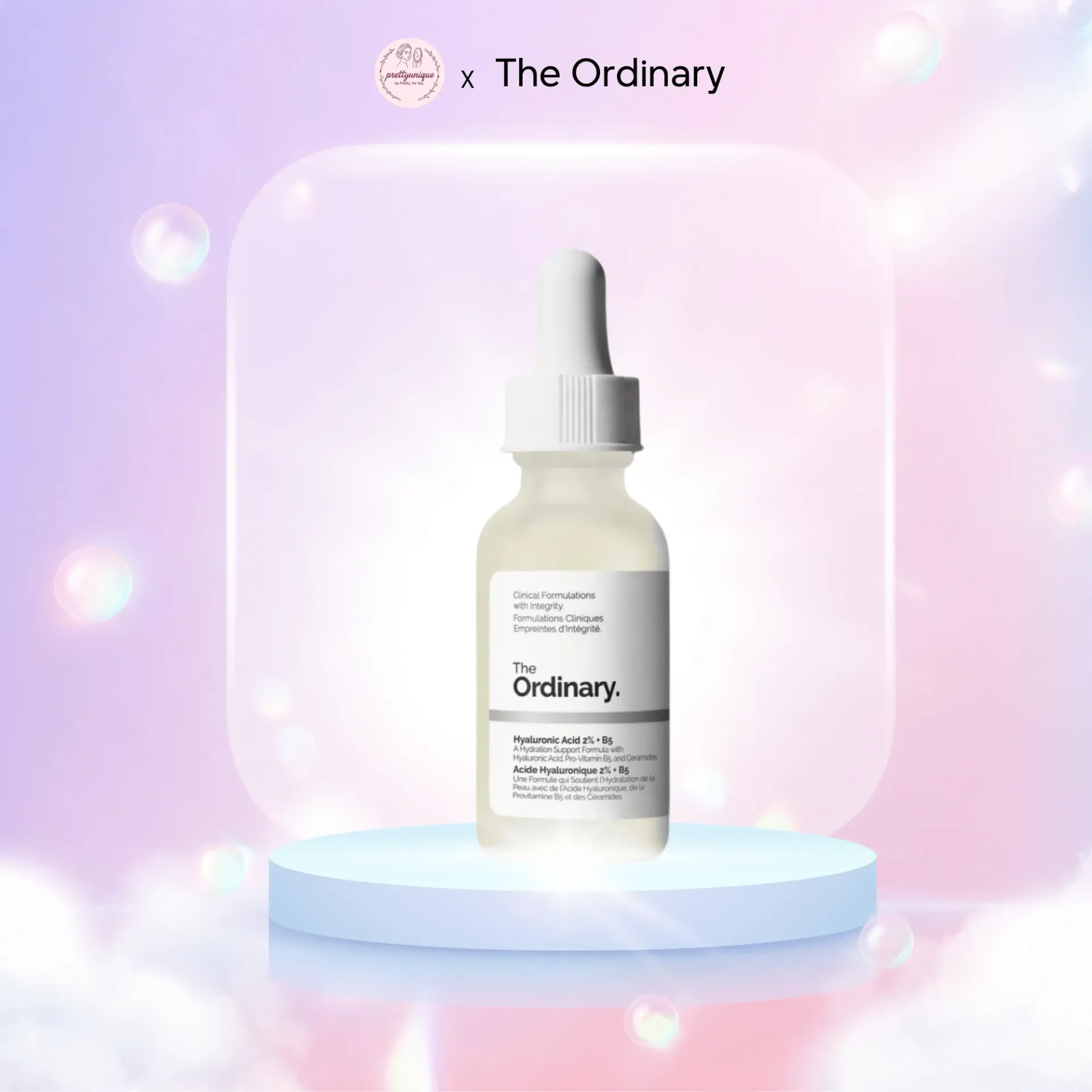 Tinh chất cấp ẩm hồi phục The Ordinary Hyaluronic Acid 2% + B5