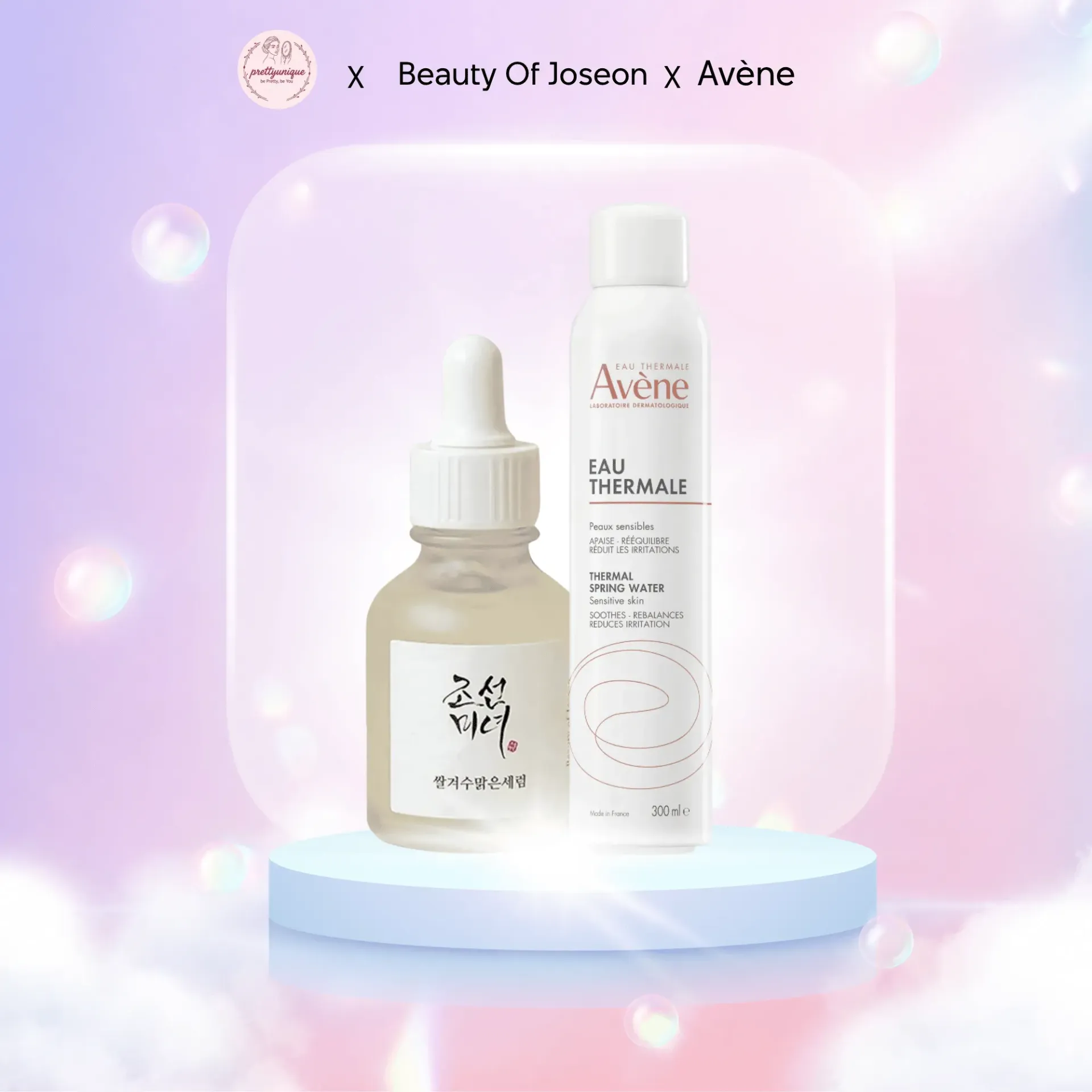 [PU-KIT-GSK-HYD-001] Combo Dưỡng Sáng Căng Bóng "Glass Skin Glow"