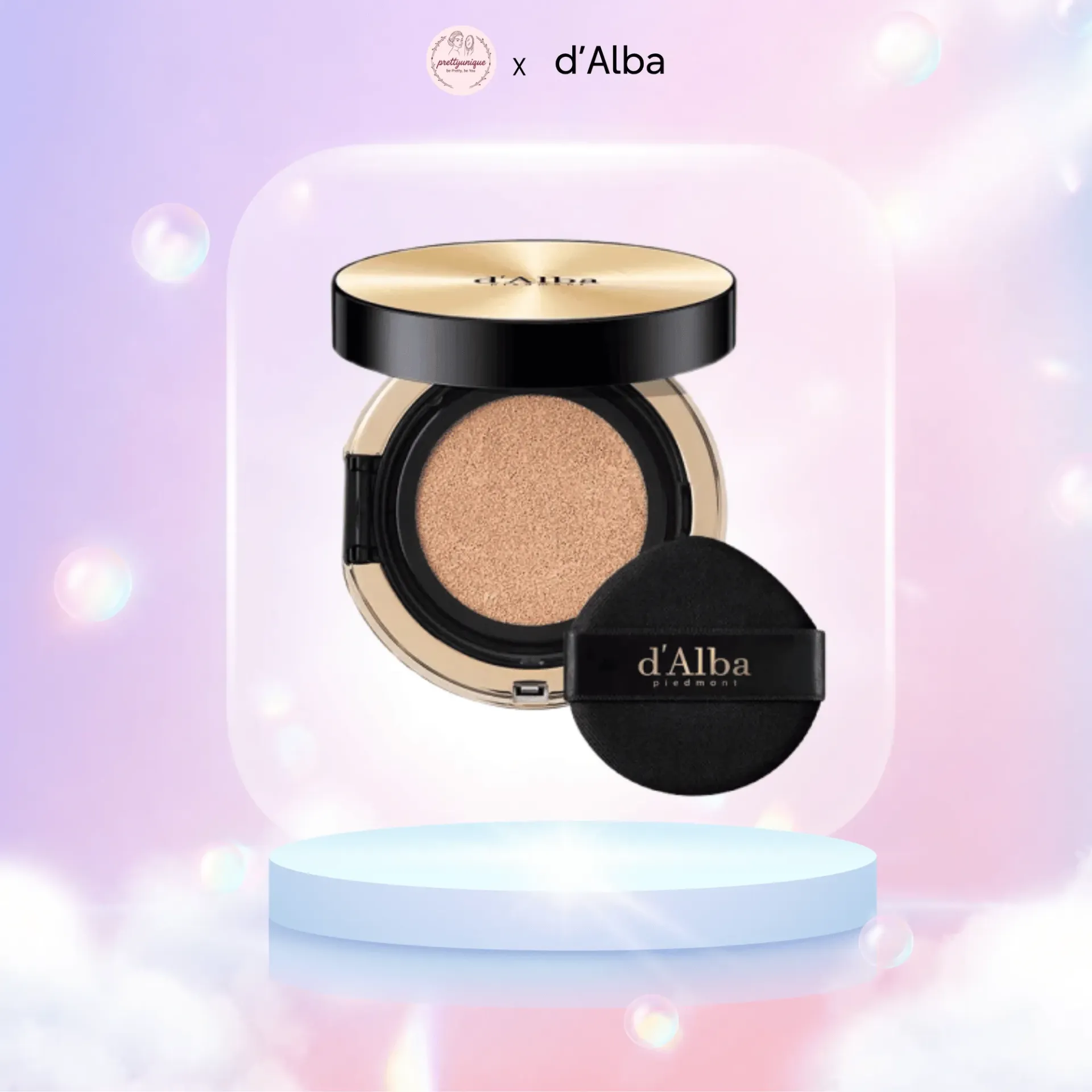 [PU-HYB-CUS-GLOW-N21] Phấn nước che phủ dưỡng sáng d'Alba Glow Fit Serum Cover Cushion SPF50+ PA++